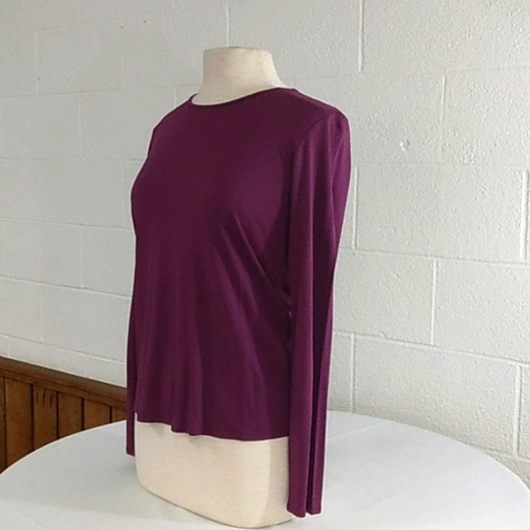 Ladies 100% Silk Top, Sz Small - Picture 2 of 8